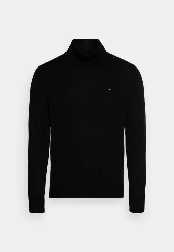 Джемпер Tommy Hilfiger Pima org ctn cashmere roll neck, черный