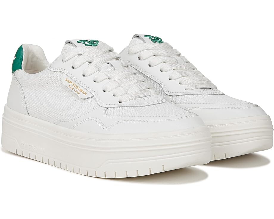 

Кроссовки Sam Edelman Blaine, цвет White/Botanical Green