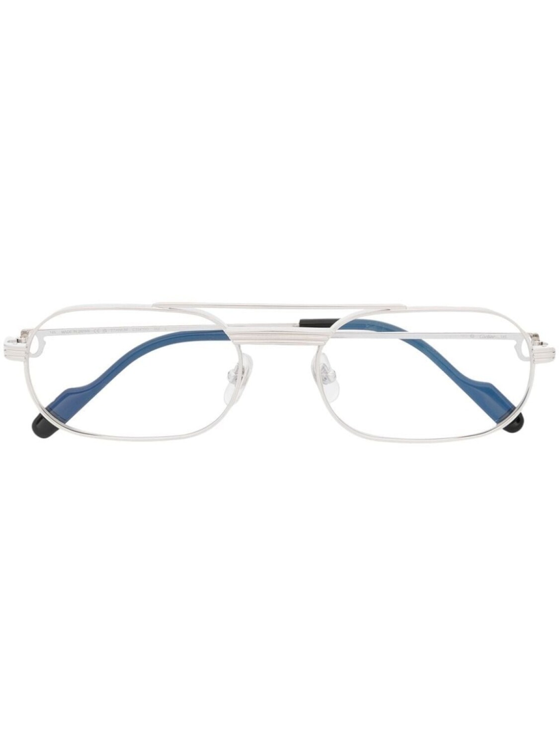

Cartier Eyewear очки-пилоты C de Cartier, серебристый