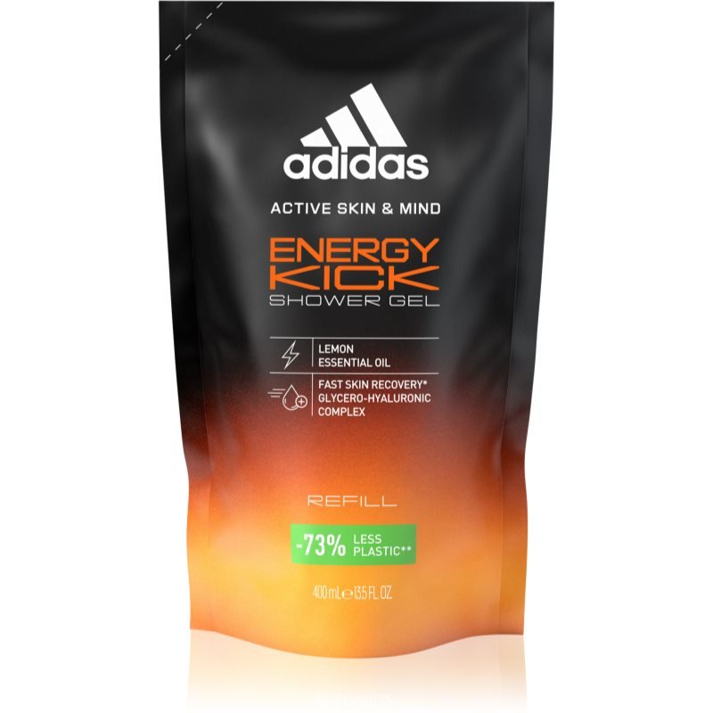 

Adidas Energy Kick Освежающий гель для душа Сменный блок 400 мл