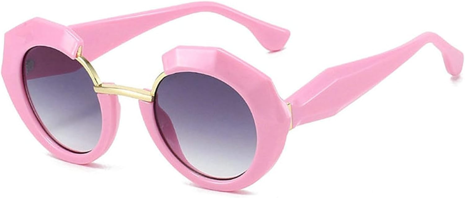 

Солнцезащитные очки Helena увеличенного размера, круглые, для женщин и мужчин, роскошные, классические, винтажные, панк, солнцезащитные очки для мужчин, градиентные очки, C3