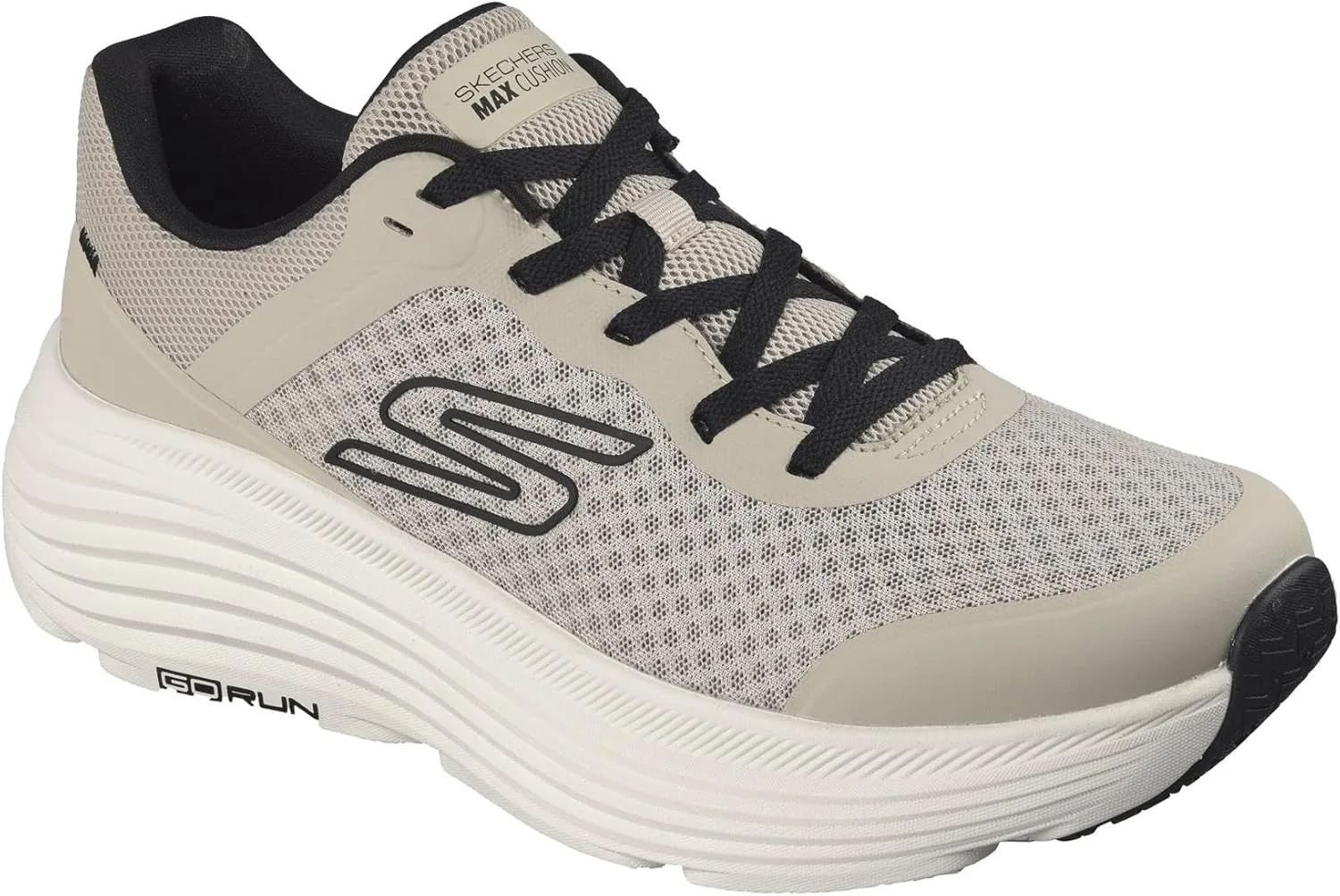 Мужские кроссовки Skechers Max Cushioning Endeavour, черный/бежевый
