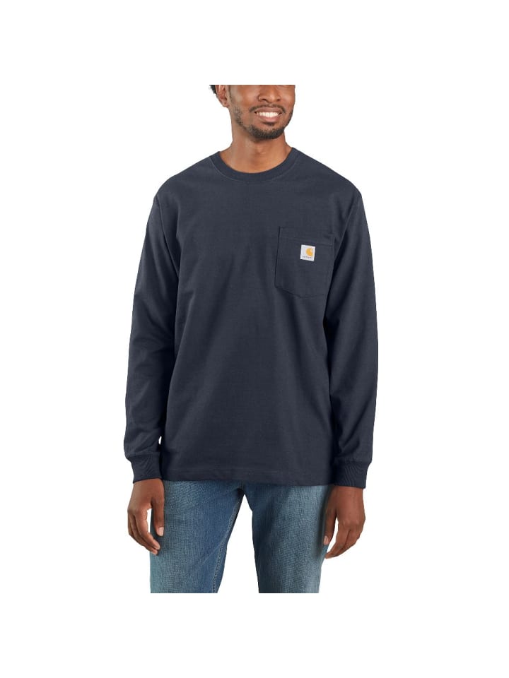 

Лонгслив CARHARTT , синий