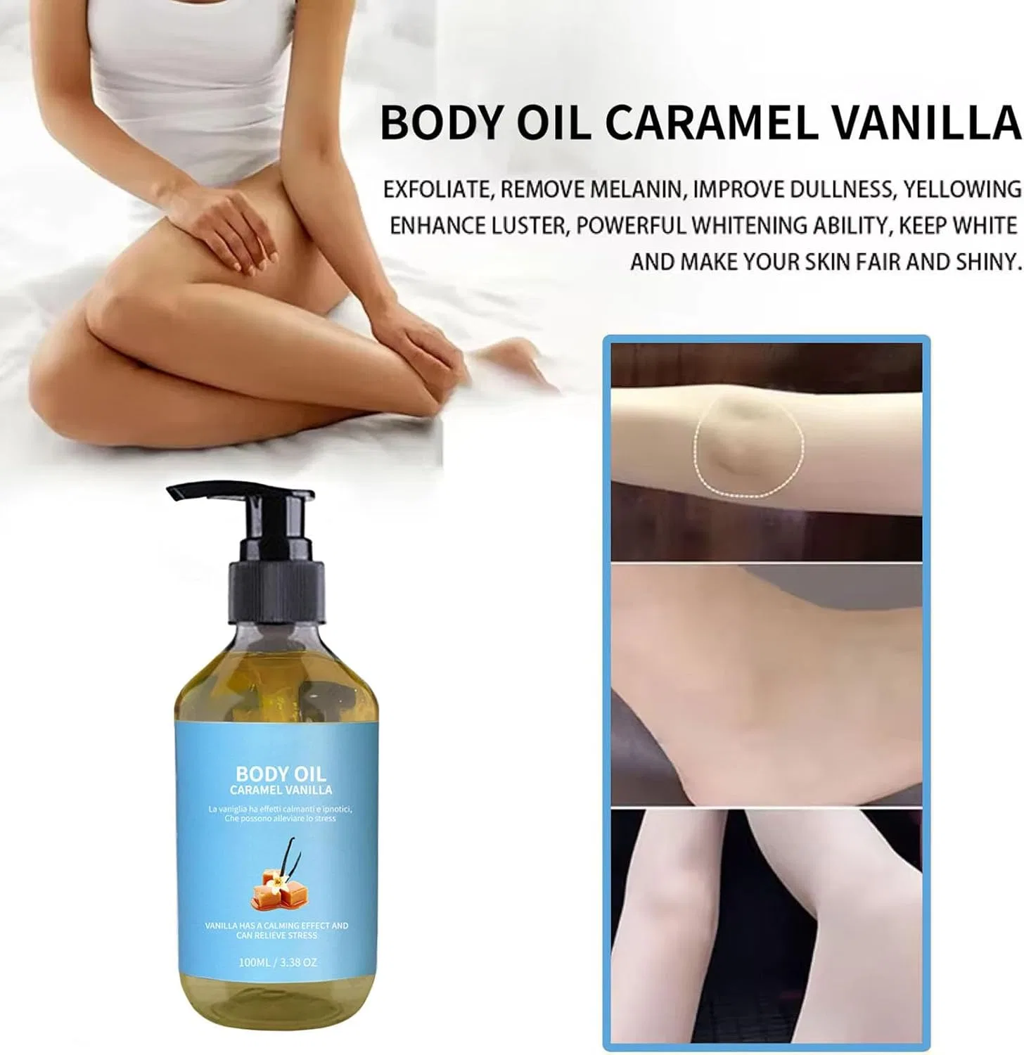 Масло для тела Caramel Vanilla Generic 100 мл — фото 2