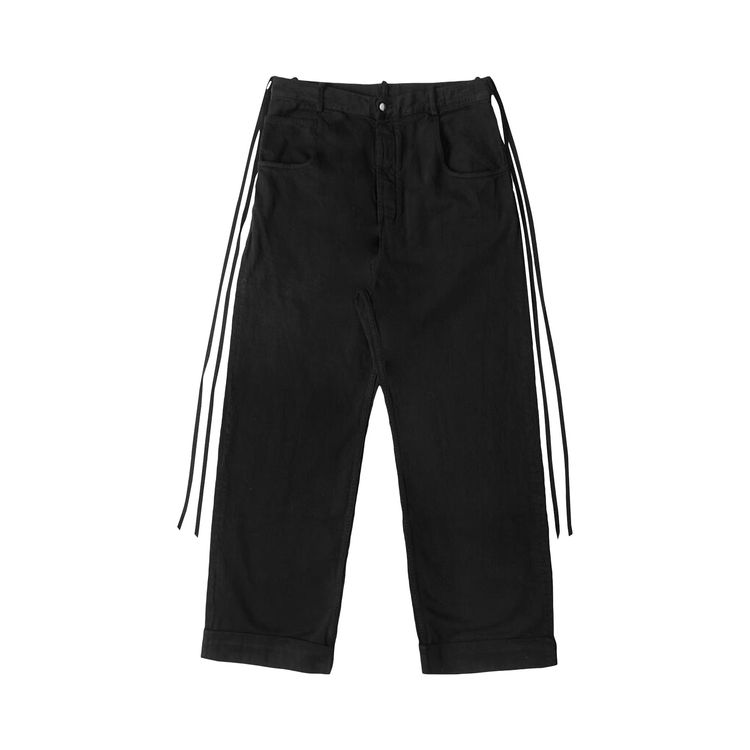 

Брюки Ann Demeulemeester Michaël 5-Pockets High Comfort Trousers 'Black', черный