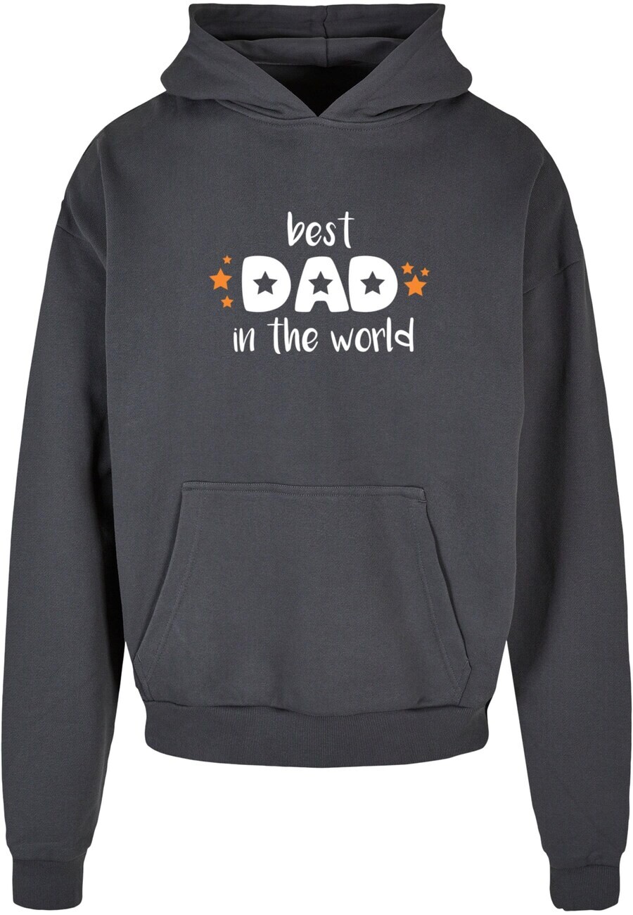 

Толстовка с капюшоном Merchcode Sweatshirt Fathers Day - Best Dad In The World, темно-серый
