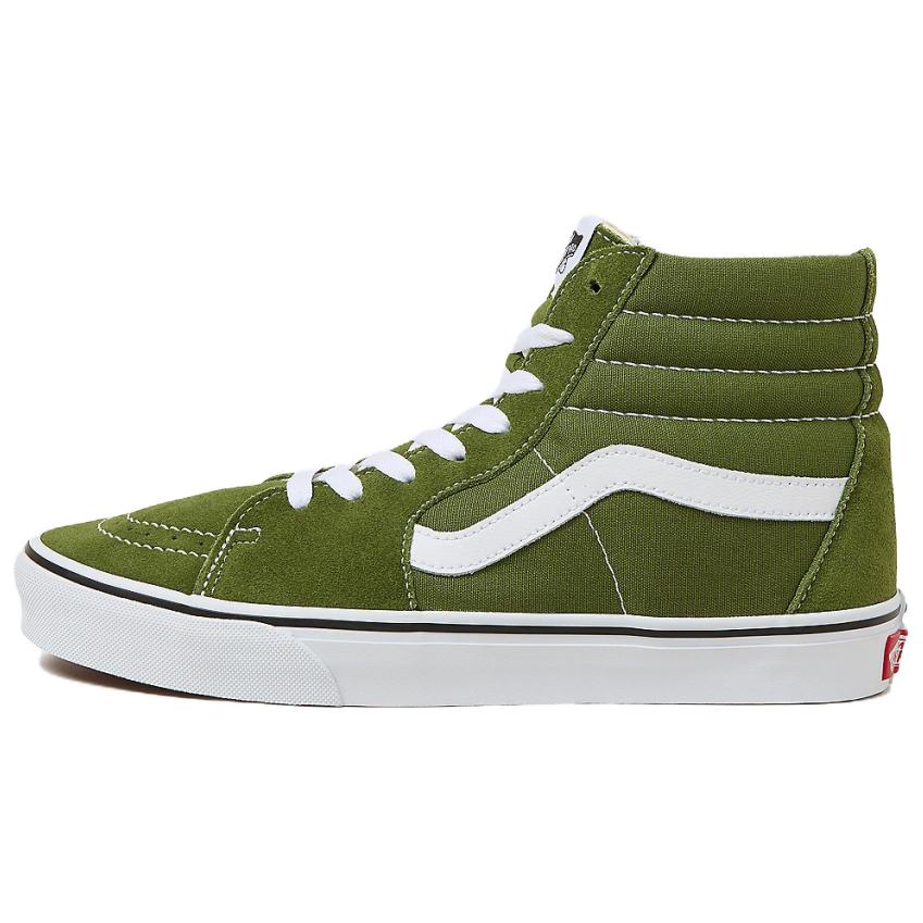 

Кроссовки Vans SK8 HI Skateboarding Shoes Unisex High-top Green/White, зеленый