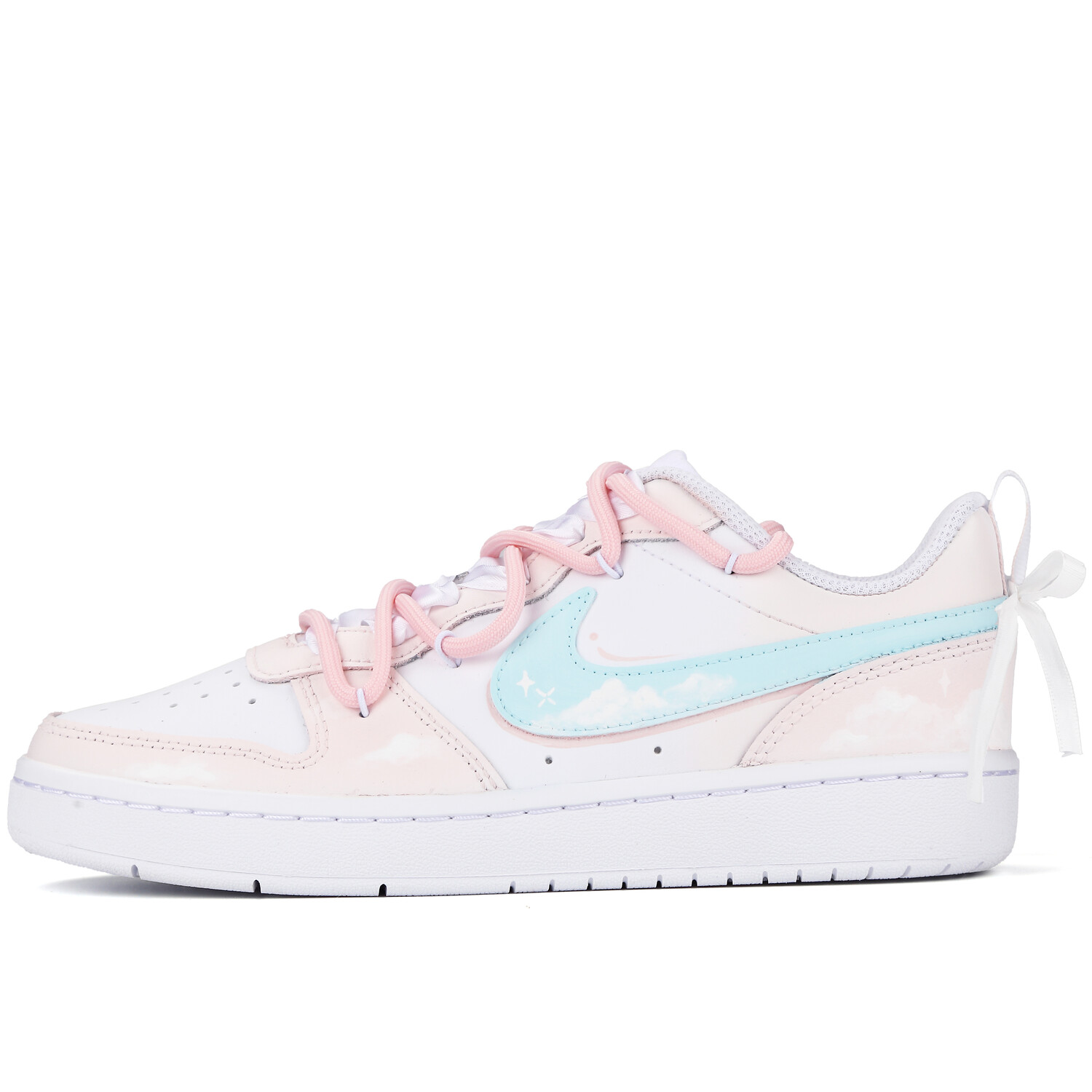 

Кроссовки Nike Court Borough Skateboarding Shoes Women's Low-top, розовый