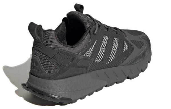 Кроссовки оригинал zx 1k boost 2.0 Adidas, черный — фото 4