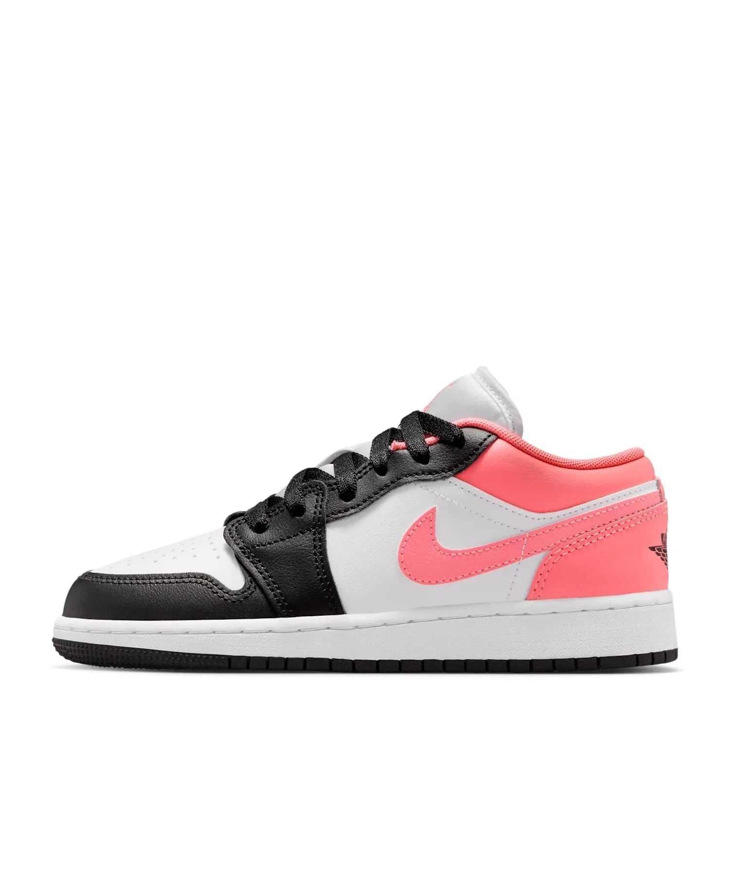 Детские кроссовки Air Jordan 1 Low Black JORDAN BRAND чёрные