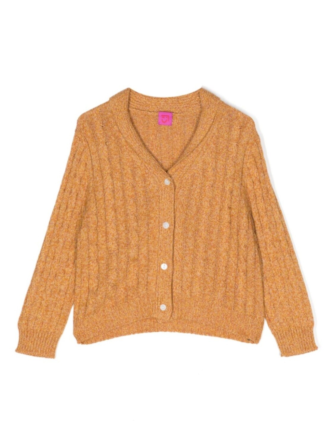 

Кардиган Dorset фактурной вязки Cashmere in Love Kids, желтый
