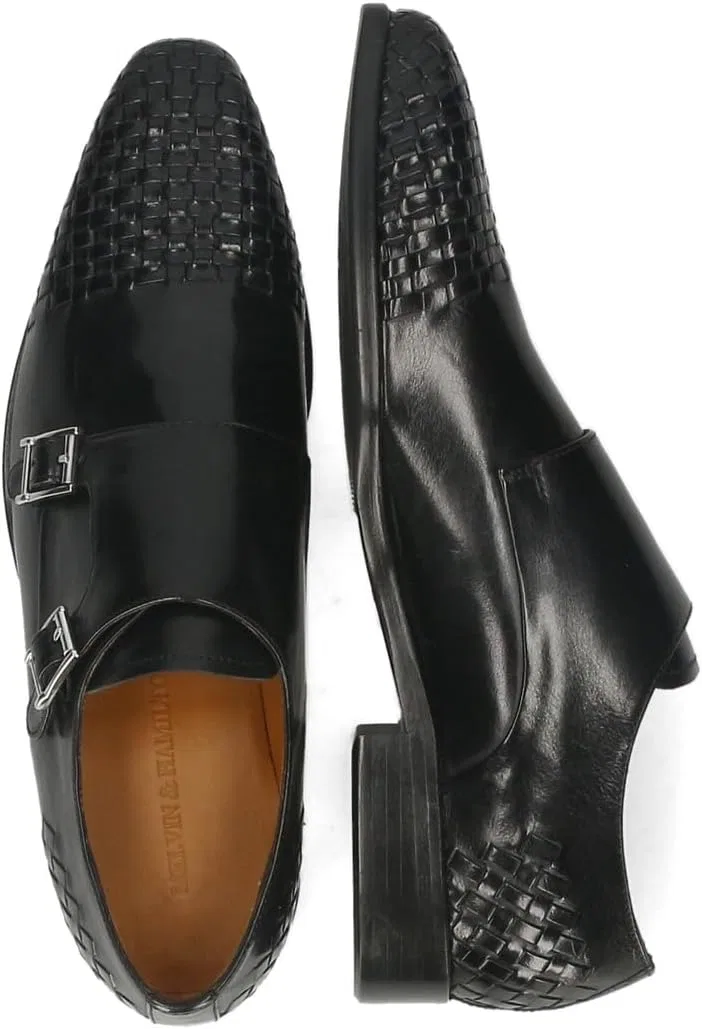 Мужские туфли Melvin & Hamilton Monk Lewis 16 размера, Black — фото 2