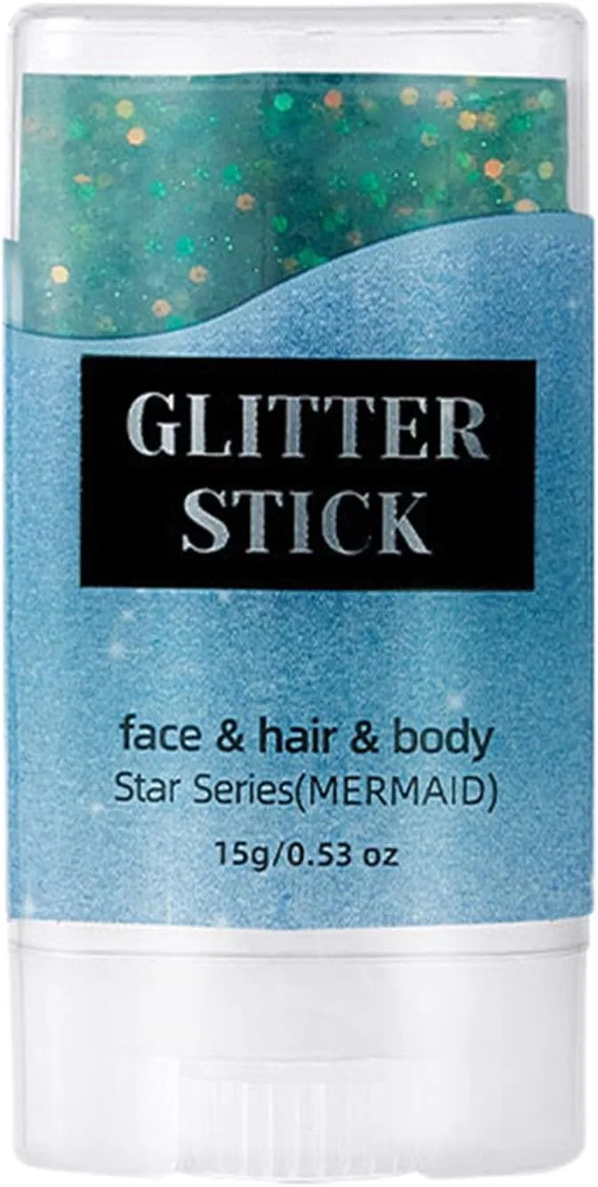 Блеск для тела Glitter Stick, зеленый