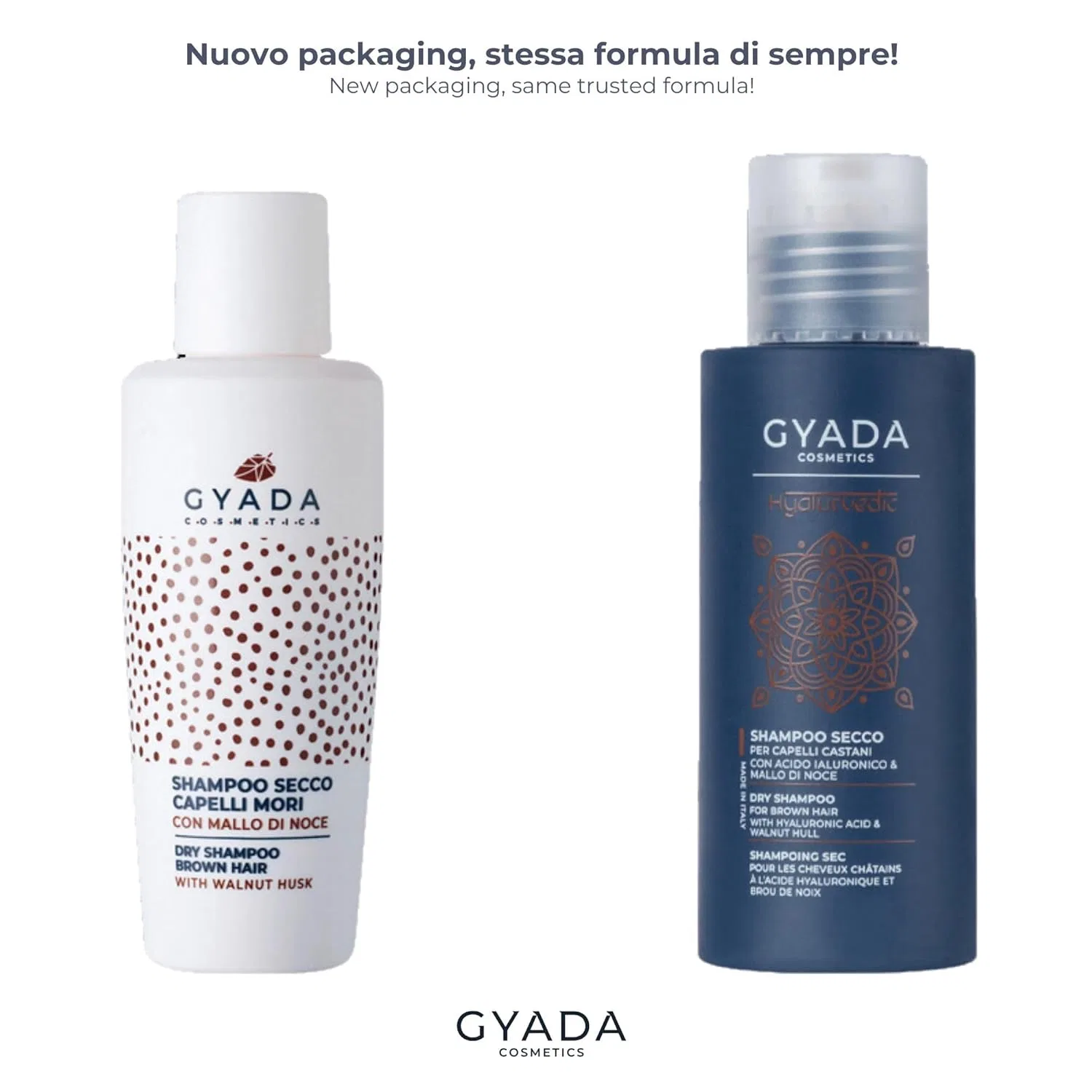 Сухой шампунь GYADA COSMETICS для темных волос, 50 г Gyada Cosmetics — фото 2