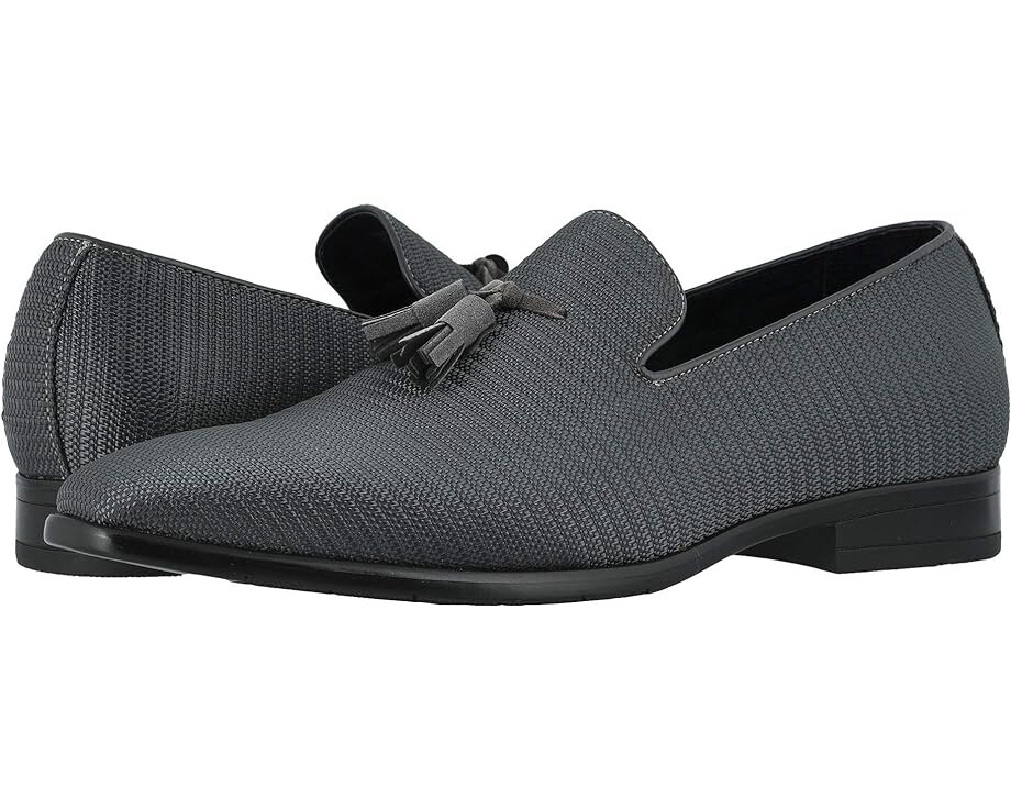 

Лоферы Stacy Adams Tazewell Plain Toe Slip-On, цвет Gray/Black