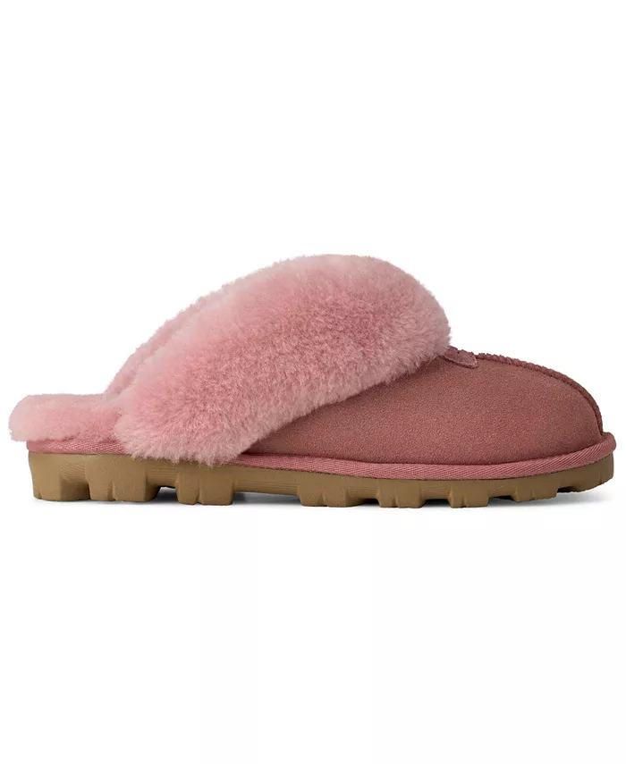 Женские ковровые тапочки Coquette Slip On Slide Ugg, розовый — фото 2