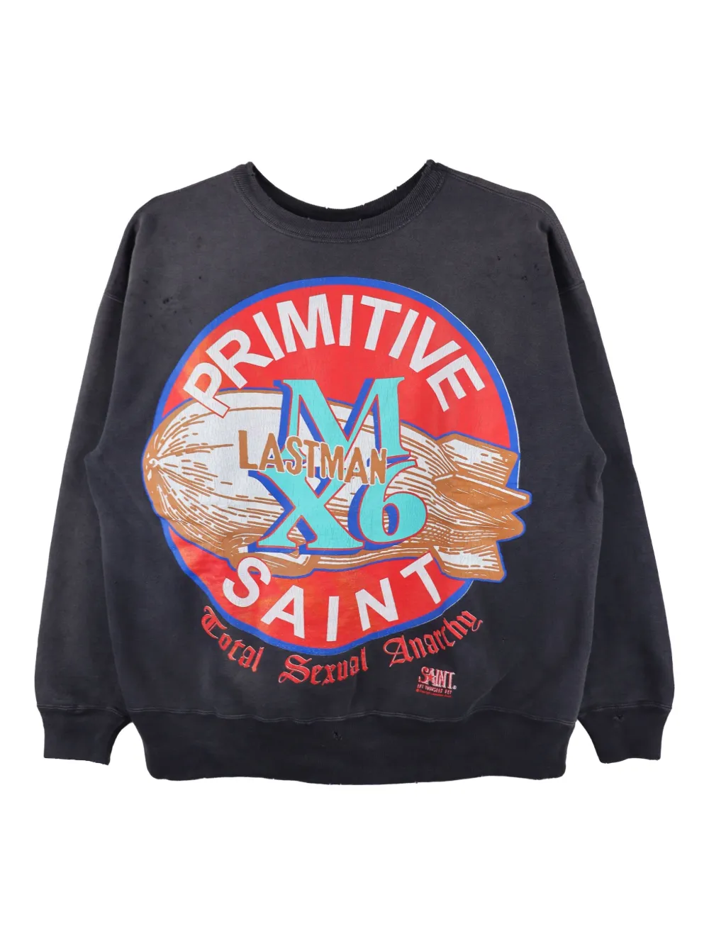 

Толстовка Primitive SAINT MXXXXXX, черный