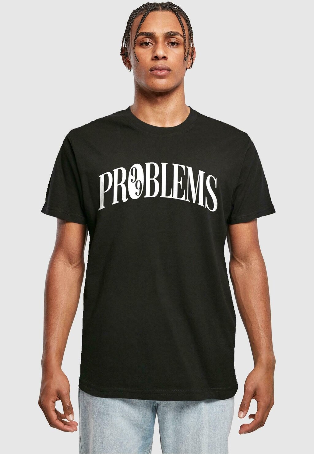 

Футболка с принтом PROBLEMS Mister Tee, черная, Черный, Футболка с принтом PROBLEMS Mister Tee, черная