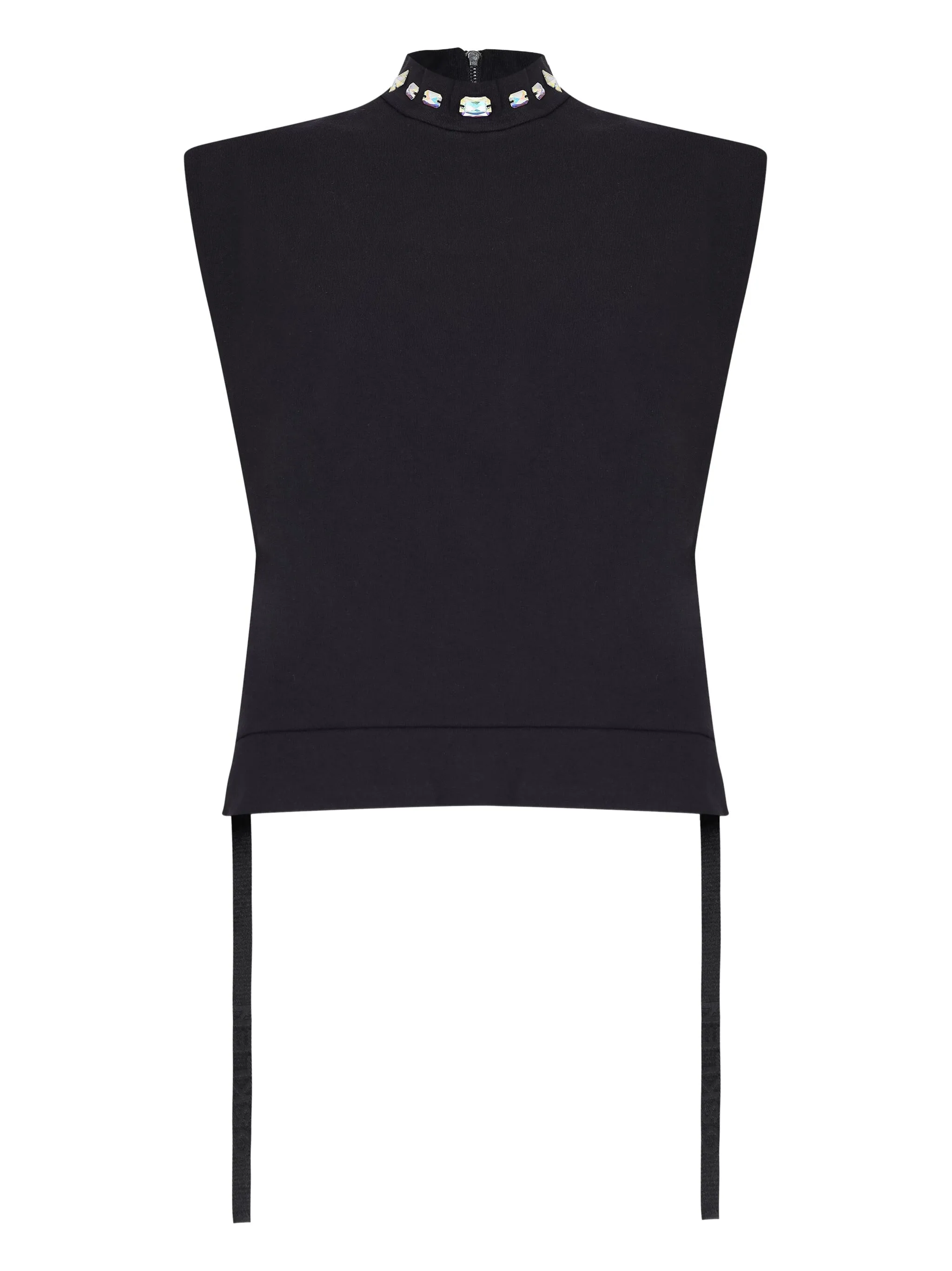 

Топ с кристаллами Osklen, черный