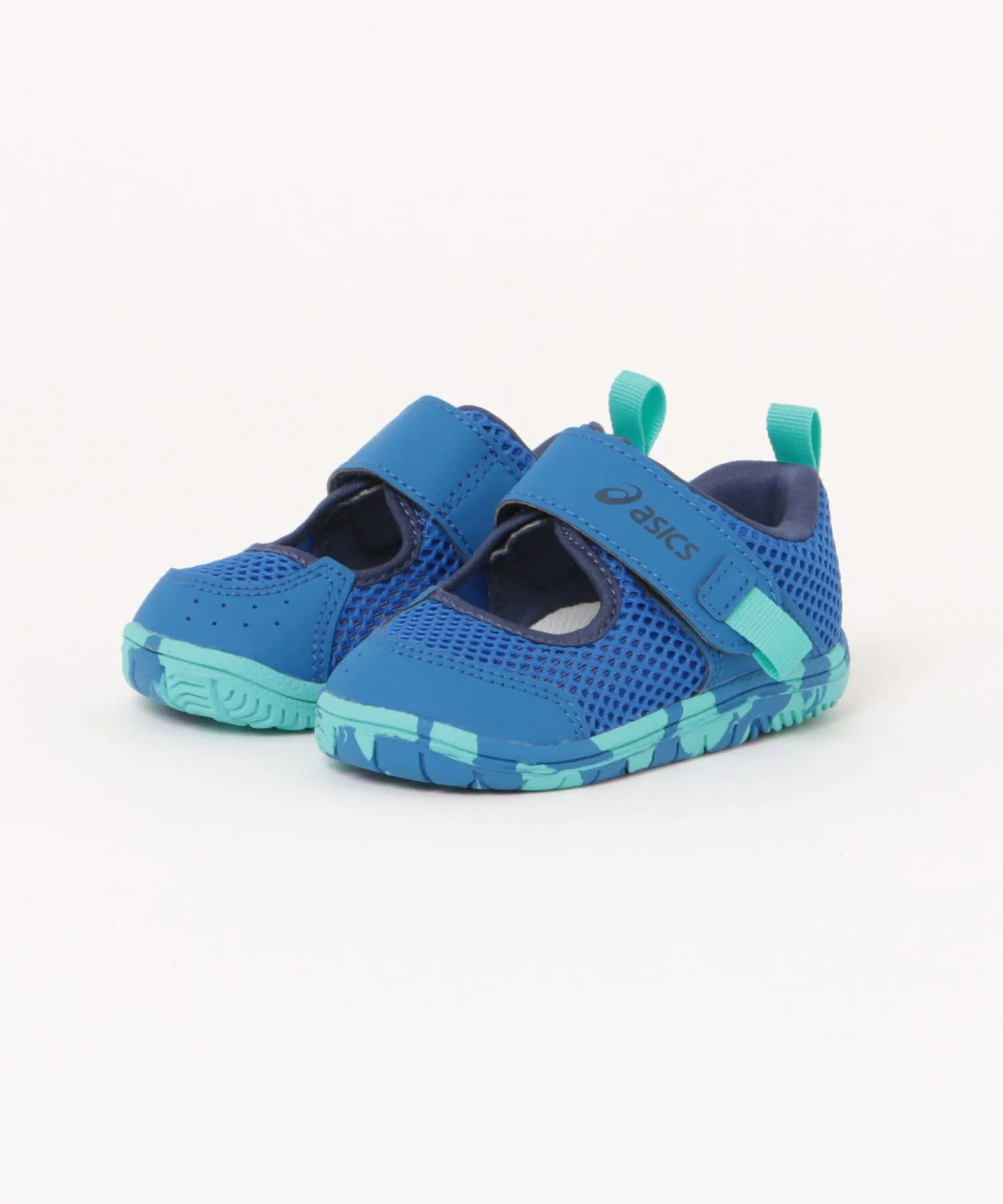 Детские кроссовки для активного отдыха MESHOES BABY ASICS синие