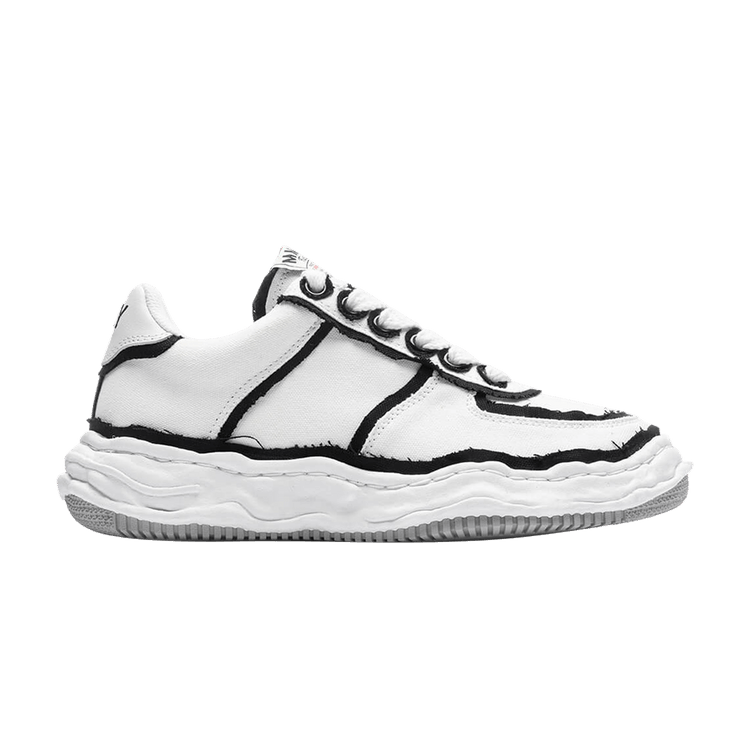 

Кроссовки Maison Mihara Yasuhiro Wayne Overhanging Canvas Low 'White', белый