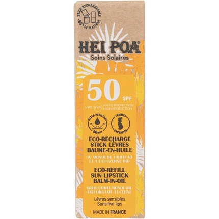 

Помада для губ SPF 50 Эко-сменный блок 4 г Hei Poa