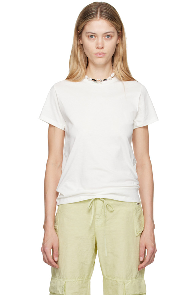 

Футболка из регенерированного хлопка Baserange, цвет undyed