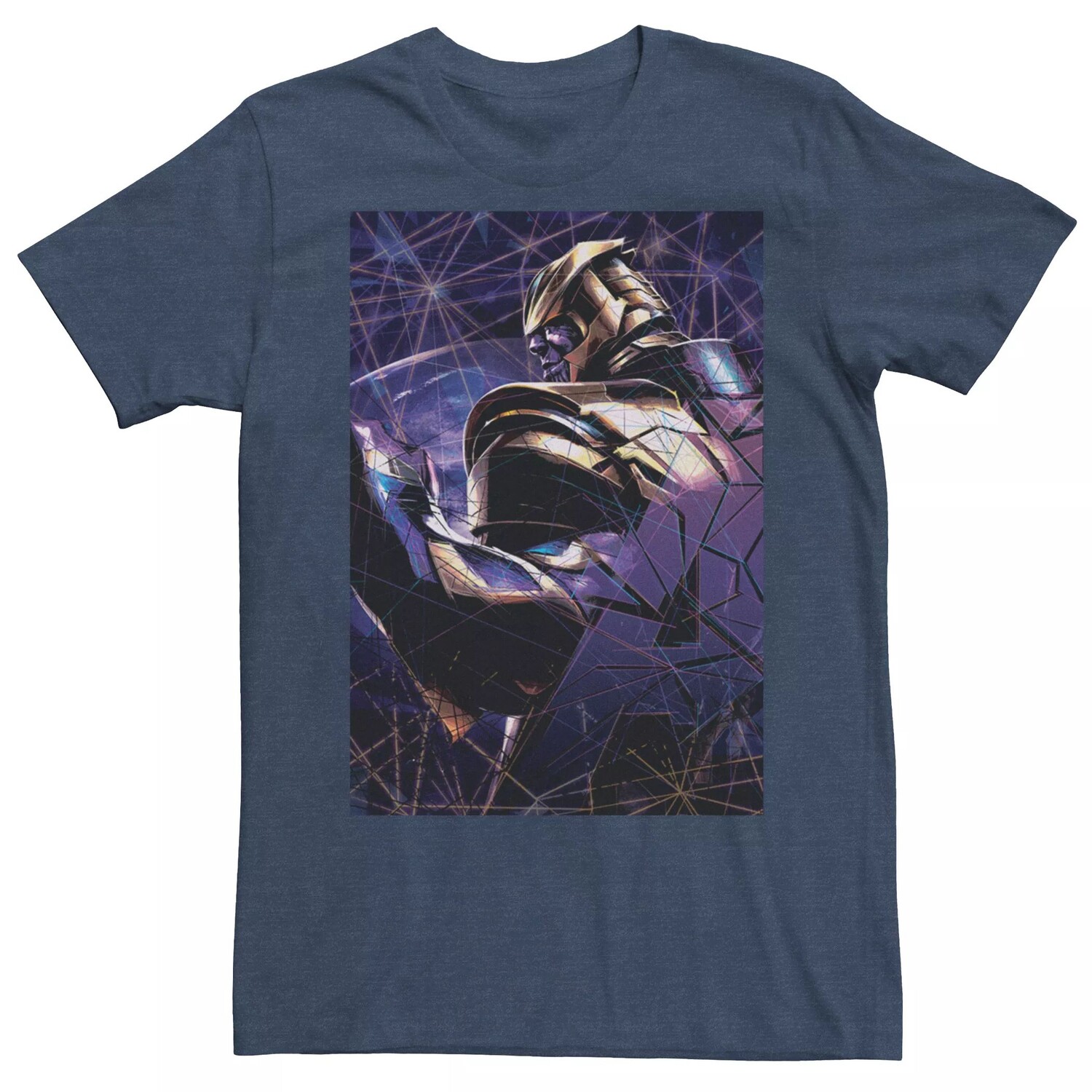 

Мужская футболка Avengers Endgame Thanos Shattered Glass Marvel