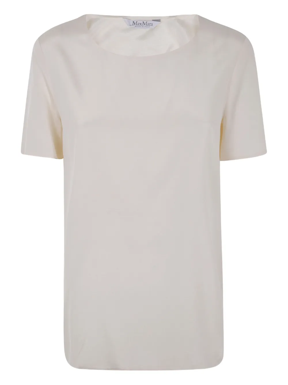 

Топ с короткими рукавами MAX MARA, нейтральный
