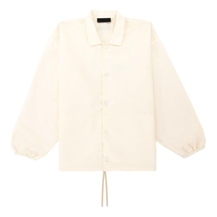 

Куртка Fear of God Essentials FW23 Coaches Jacket 'Cloud Dancer', бежевый