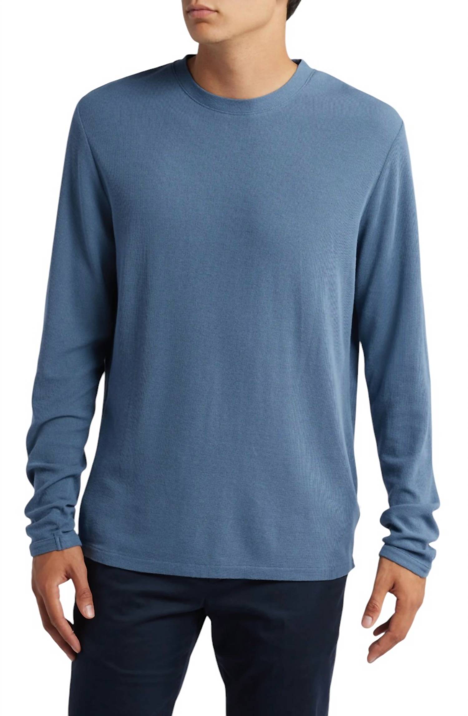 

Футболка Clive Waffle Knit в Беринговом море NN07, цвет bering sea