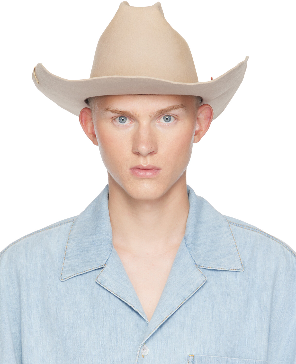 

Бежевая шляпа Vin Cowboy visvim
