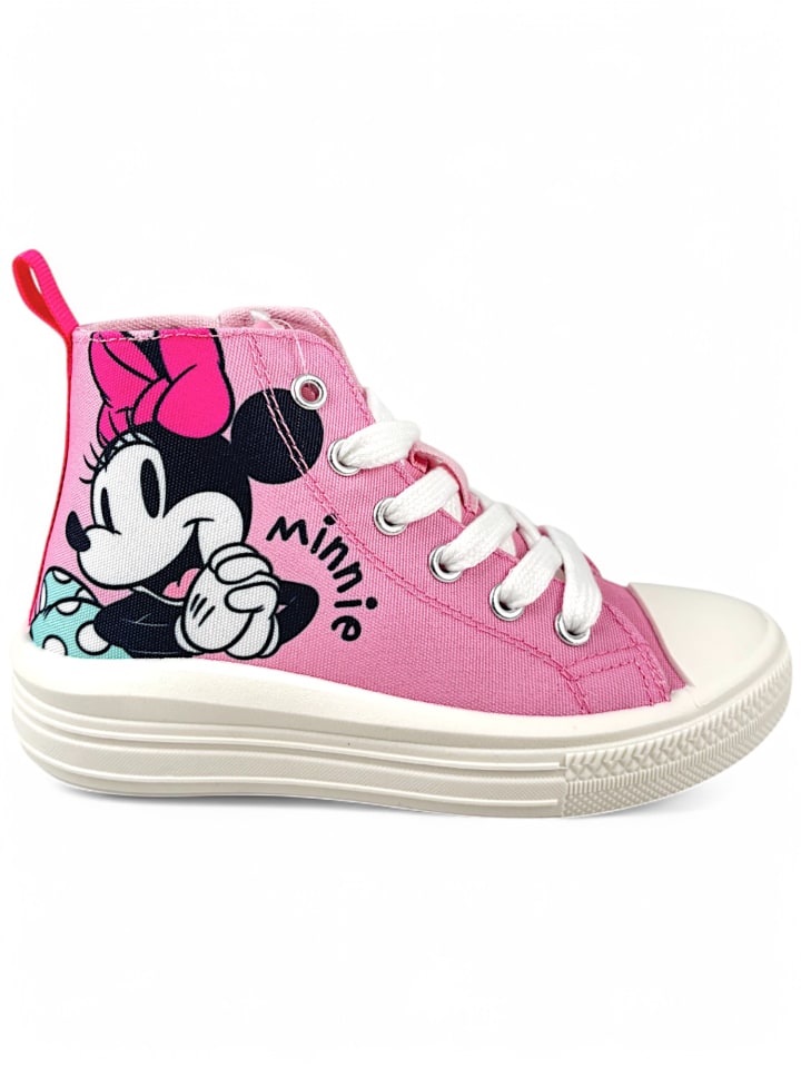 

Высокие кроссовки Disney Minnie Mouse, розовый
