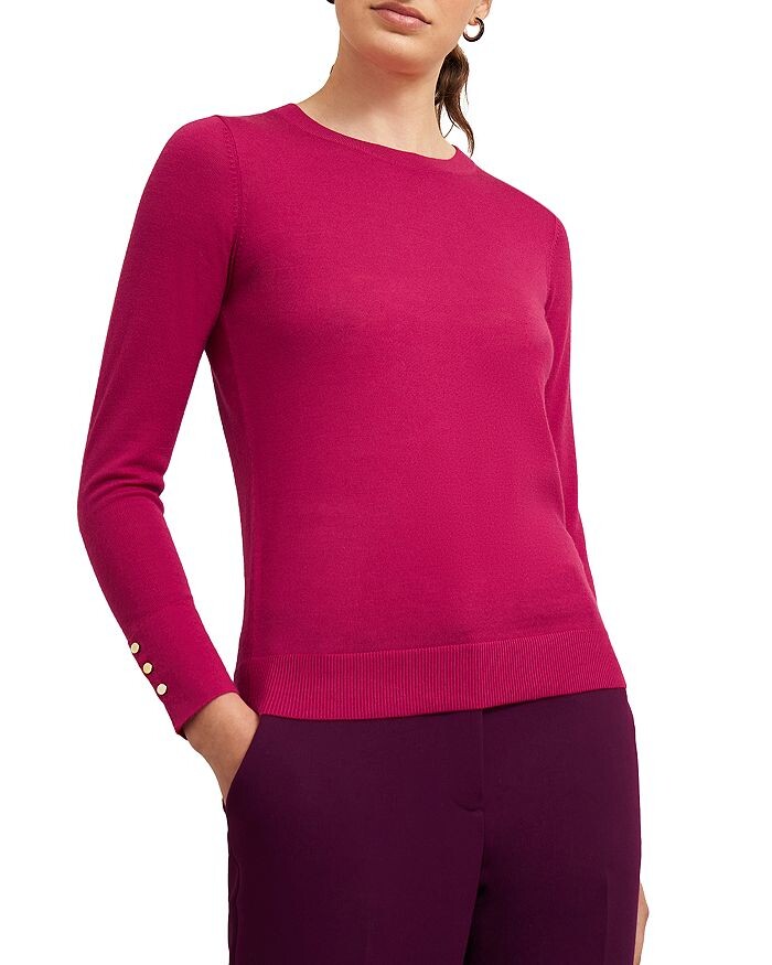 

HOBBS LONDON Шерстяной свитер Penny, розовый