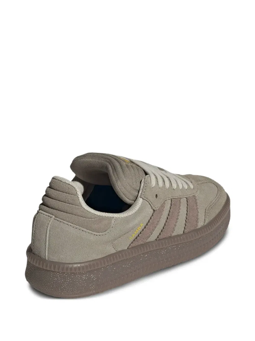 Кроссовки Samba Adidas Kids, бежевый — фото 2