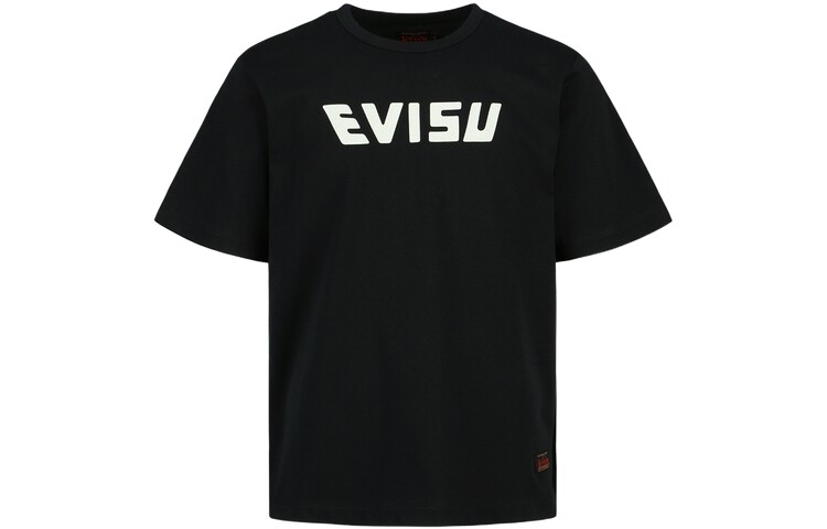 

Футболка мужская черная Evisu, черный