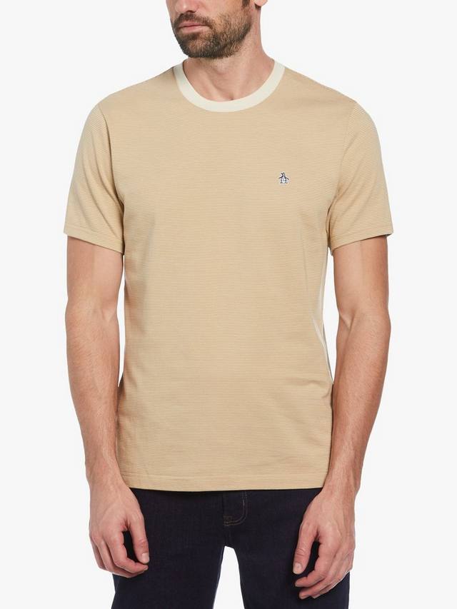 

Жаккардовая футболка в полоску Original Penguin, цвет Birch