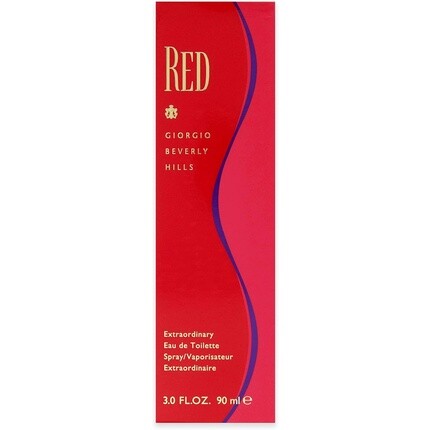 Giorgio Beverly Hills Red Eau De Toilette Spray 90ml — фото 2