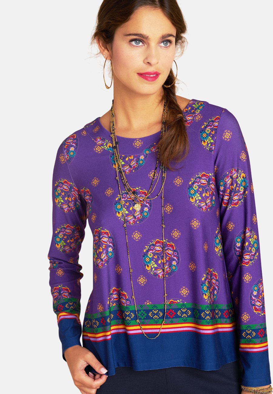 

Топ Antoine et Lili Long sleeved top, Violet/Purple