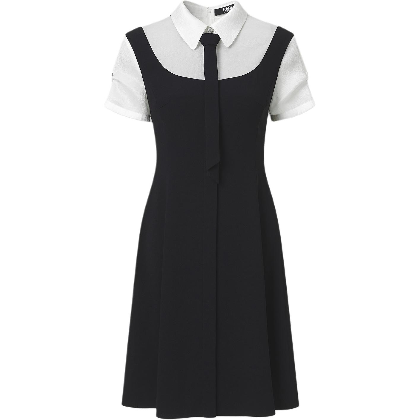 

Платье с короткими рукавами KARL LAGERFELD KARL LAGERFELD / Karl Lagerfeld Jeans, черный