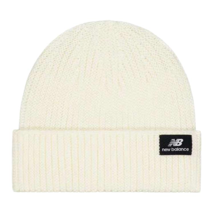 

New Balance Акриловая полиэстеровая шапка унисекс белая, White