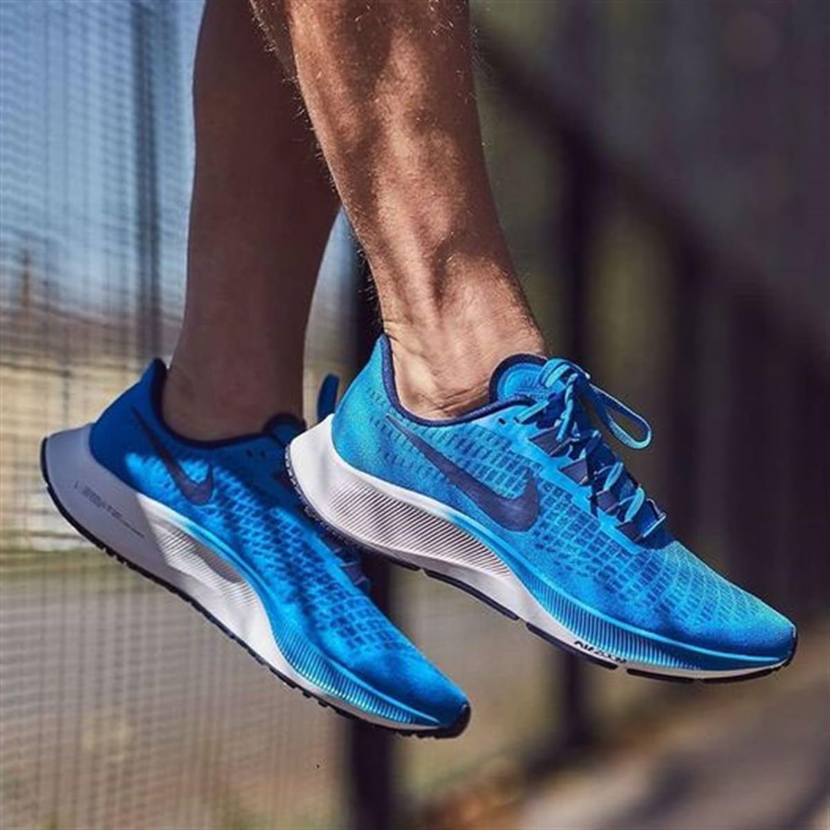 Мужские кроссовки для бега Nike Air Zoom Pegasus 37, белый — фото 2