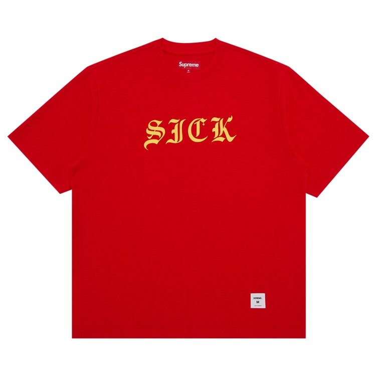 

Топ Supreme Sick Short-Sleeve Top, красный