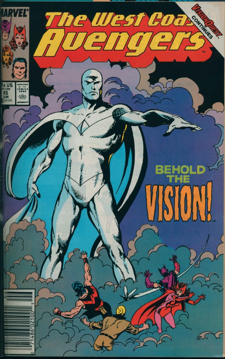 

Avengers West Coast Visionaries - John Byrne, Vol. 1: Vision Quest (Prelude to Avengers Disassembled) (Marvel Comics)