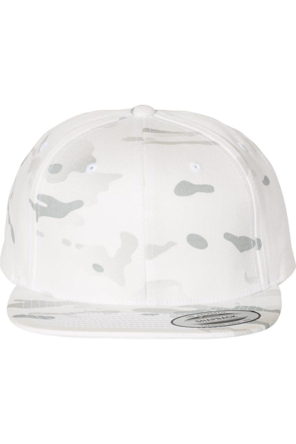 

Кепка с плоским козырьком YP Classics Snapback, цвет multicam alpine