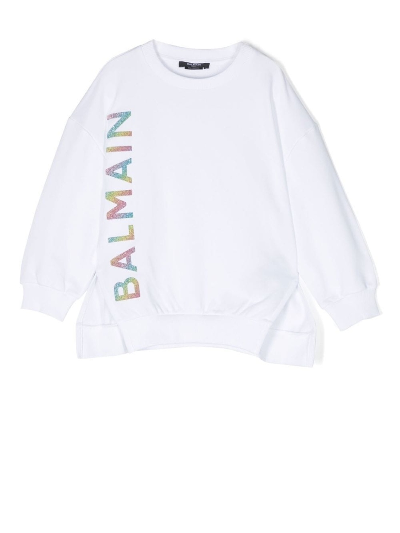 

Balmain Kids толстовка с логотипом, белый