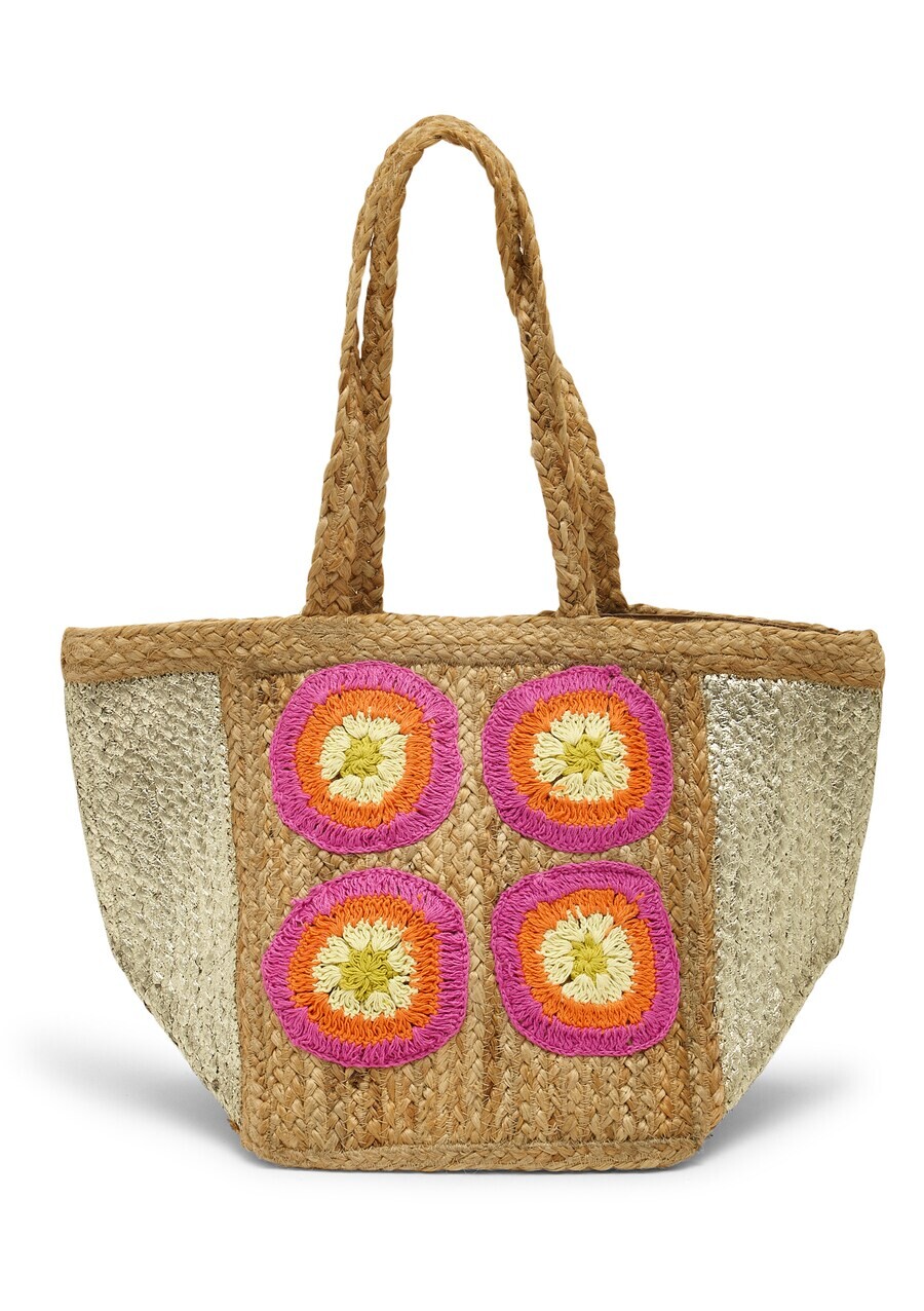 

Пляжная сумка LolaLiza Beach Bag Carry, золотой