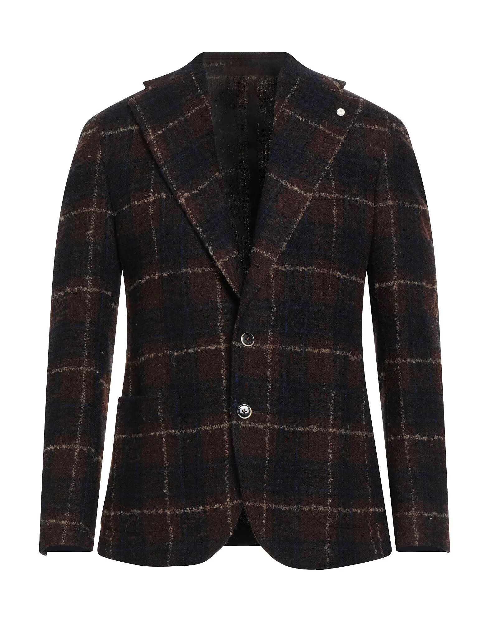 

Блейзер Luigi Bianchi Mantova, коричневый