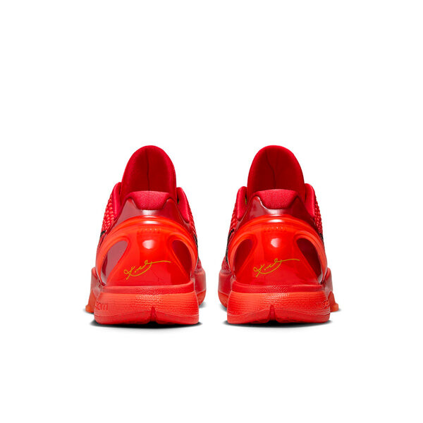 Кроссовки Nike Zoom Kobe 6 Protro 'Reverse Grinch', цвет bright crimson/black/electric green — фото 4