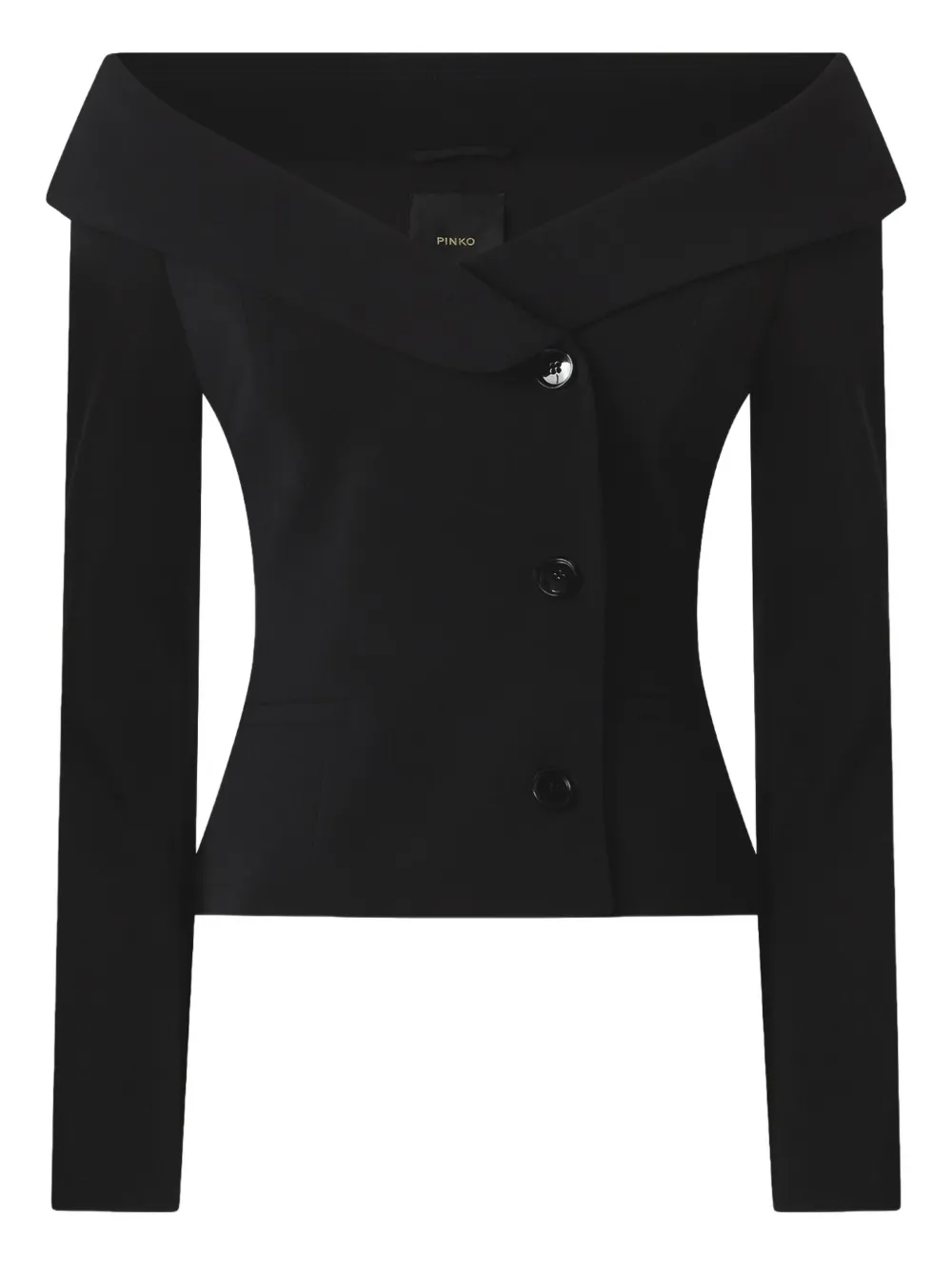 

Жакет с открытыми плечами Pinko, черный